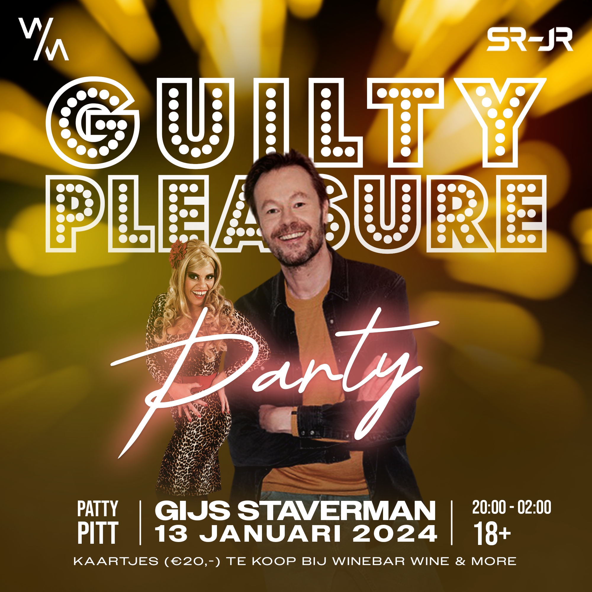 Guilty Pleasure Party - Winebar Wine & More Boxtel